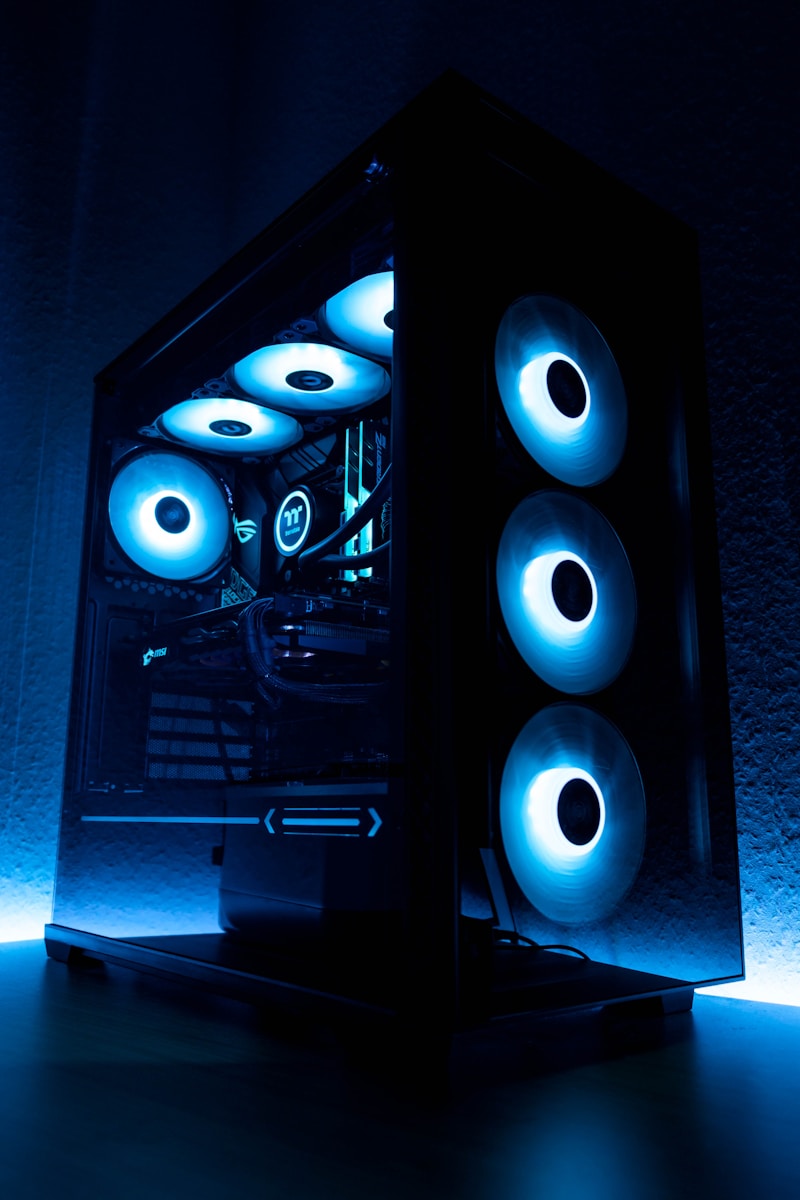 Desktop computer tower